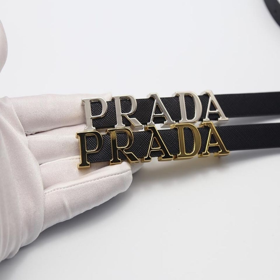 Prada fashion ladies belt all-match thin belt