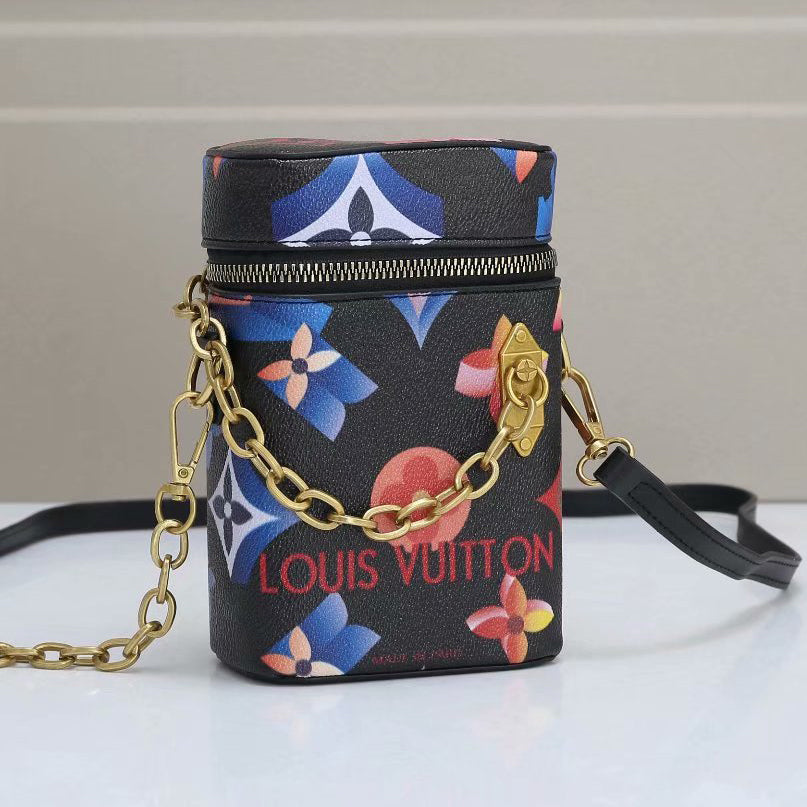 LV Louis Vuitton Hot Sale Classic Canvas Embroidered Letters Large