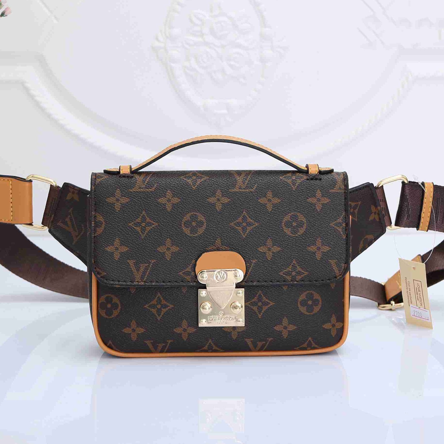 LV louis vuitton fashion ladies one-shoulder messenger bag handb