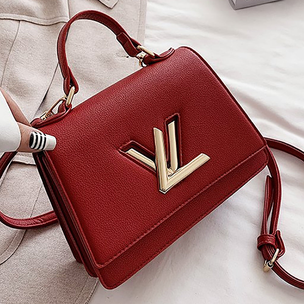 Louis Vuitton LV letter ladies shopping handbag shoulder bag mes