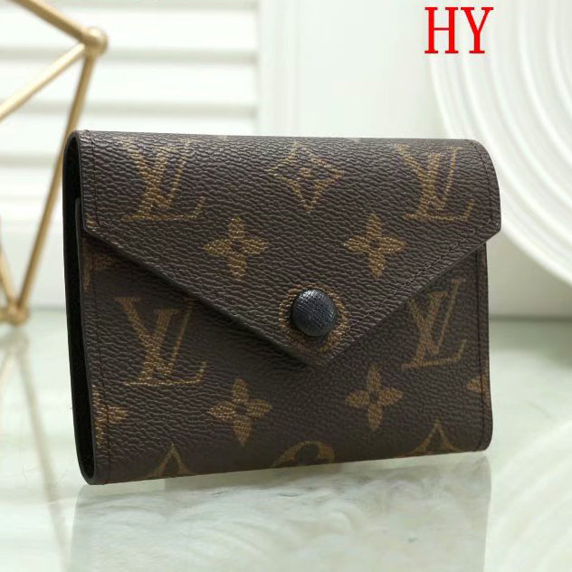 LV Louis Vuitton Fashion Classic Button Square Key Case Small Wallet Bag