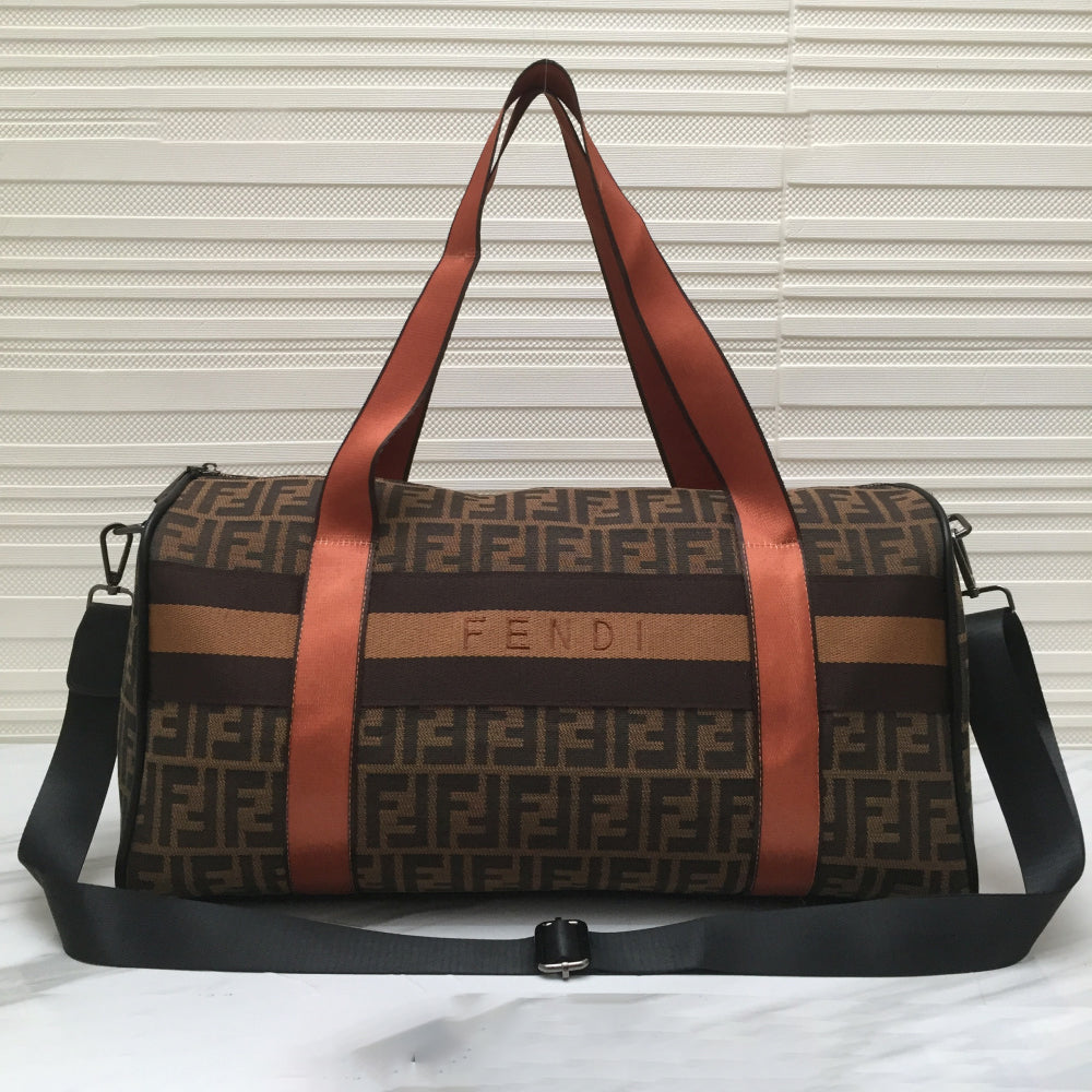 Fendi large capacity travel bag men and women casual fashion shoulder bag