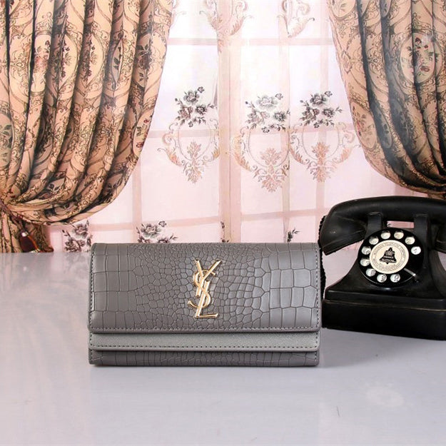 YSL Hot Selling Classic Women Fashion Long Wallet Coin Purse Ladies Handbags