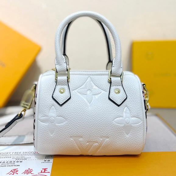 LV Louis Vuitton Hot Sale Cartoon Leopard Print Handbag Fashion Female