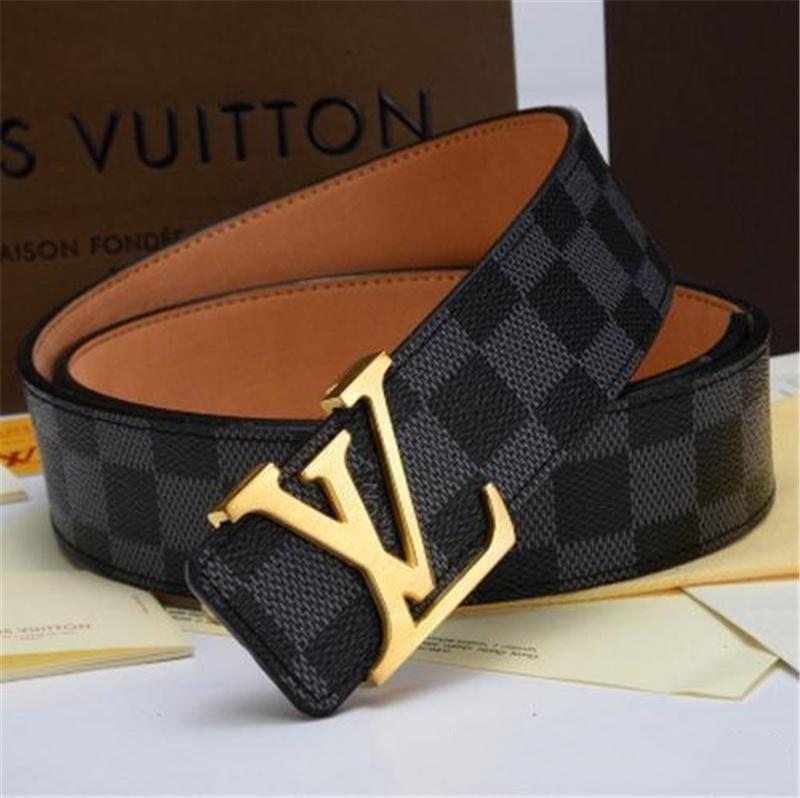 Louis Vuitton LV Monogram Men and Women's Belt