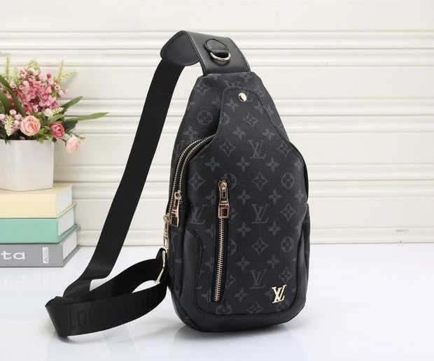 Louis Vuitton LV Women Leather Backpack Bookbag Daypack Satchel Bag