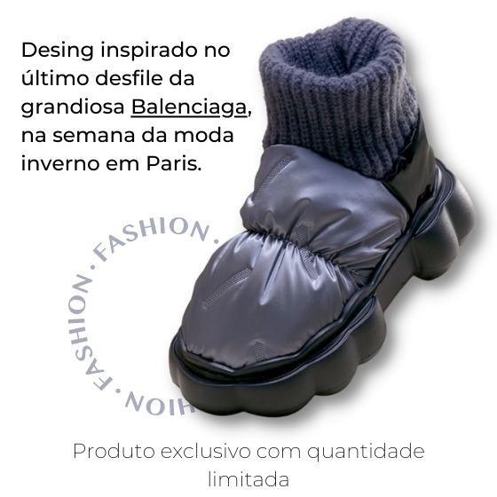 balenciaga bota de inverno