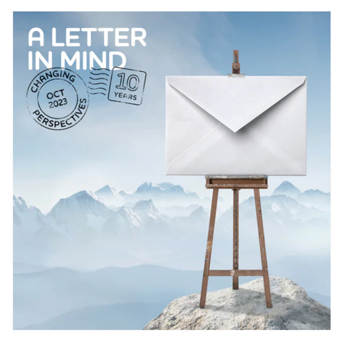 Judy Century artist contribution to National Brain Appeal A letter in mind charity fundraiser