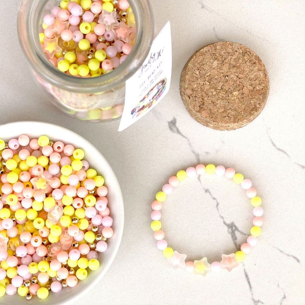 Blush HAPPY Jar DIY Bead Kit – Jewelry Made by Me