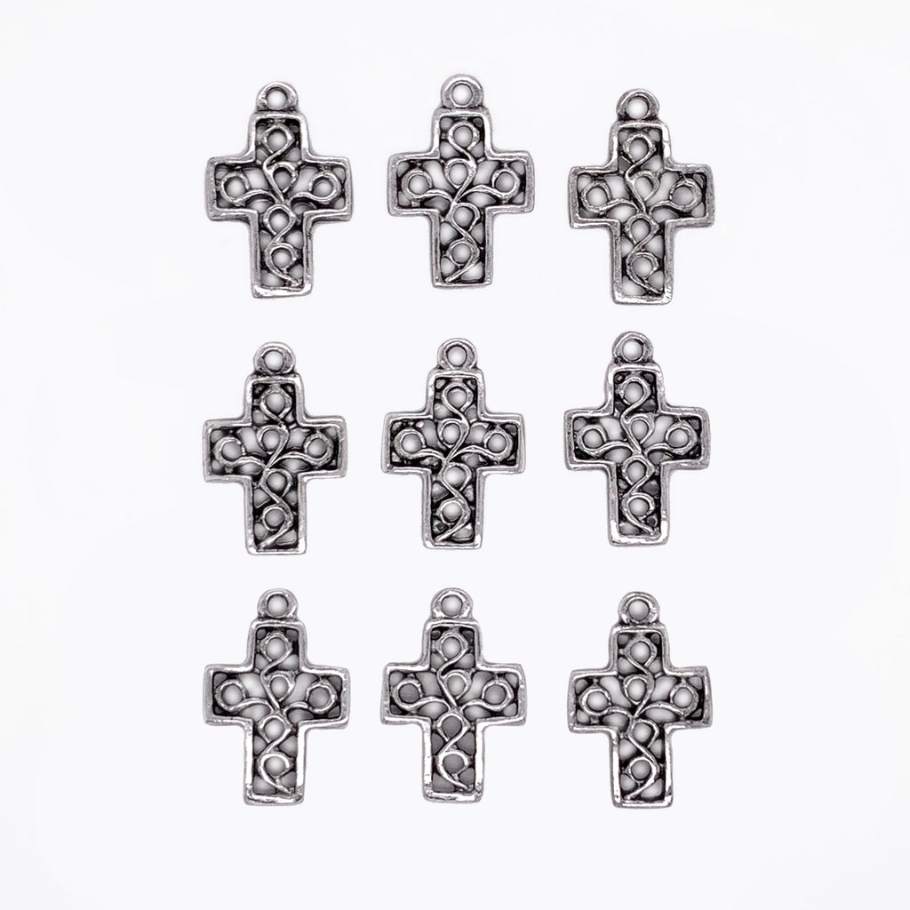 Classic Cross Charms 6pc – Jewelry Made by Me