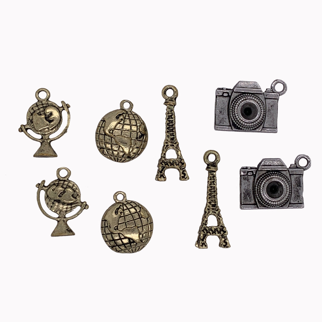 Inspiration Bar Charm Connectors, Antique Gold 5pc – Jewelry Made by Me