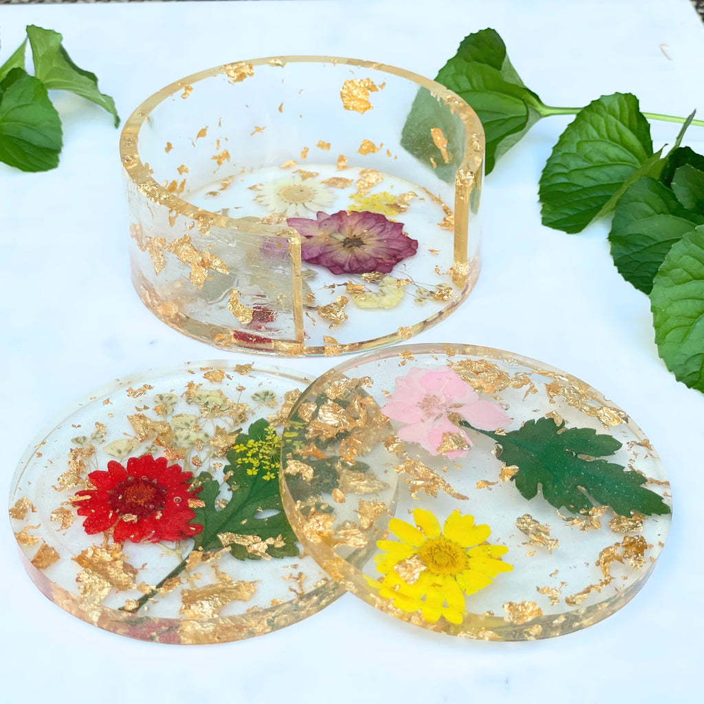 Geode Resin Coaster Molds - 4 Pcs – Let's Resin