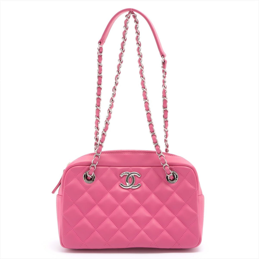 Chanel Blue Tweed E/W Flap Bag GHW - Preloved Chanel Handbags Canada