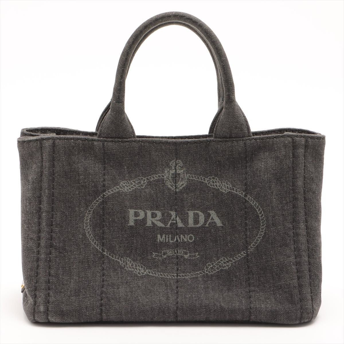 Prada Canapa Denim 2way Grey Small - Tabita Bags – Tabita Bags with Love