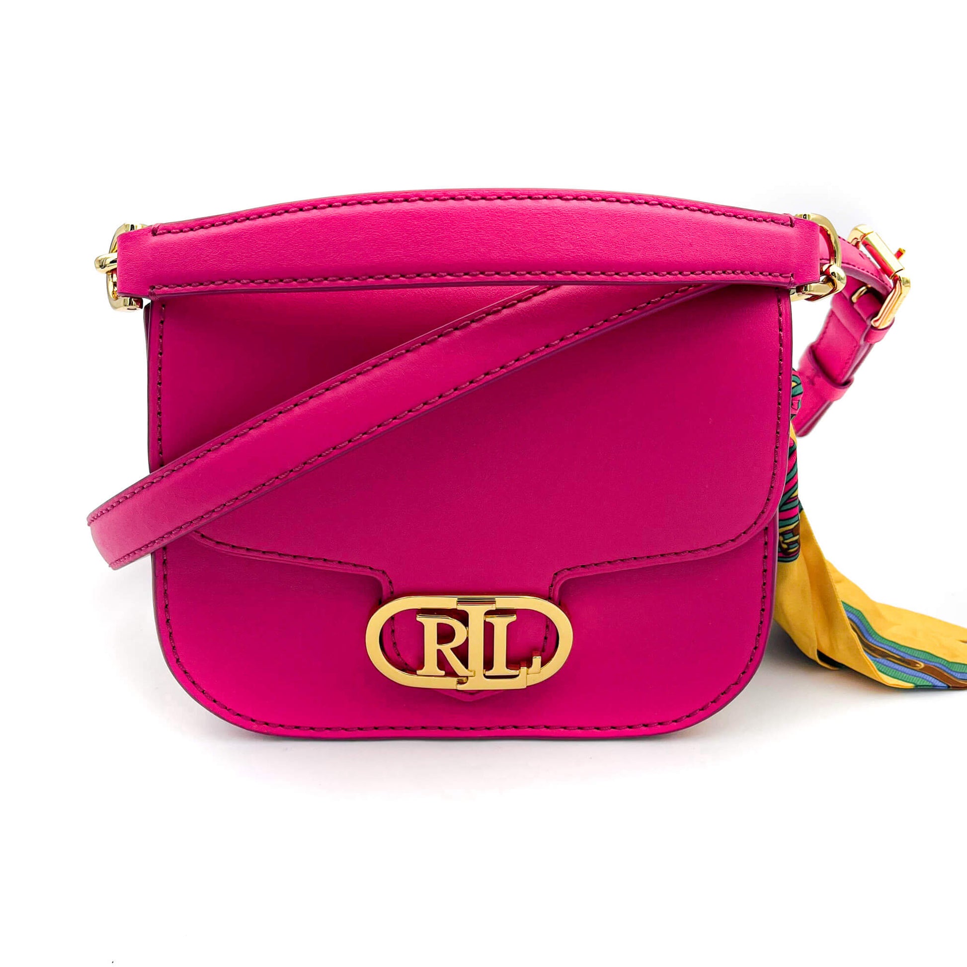 Ralph Lauren Addie Crossbody Pink Leather - Tabita Bags – Tabita Bags with  Love