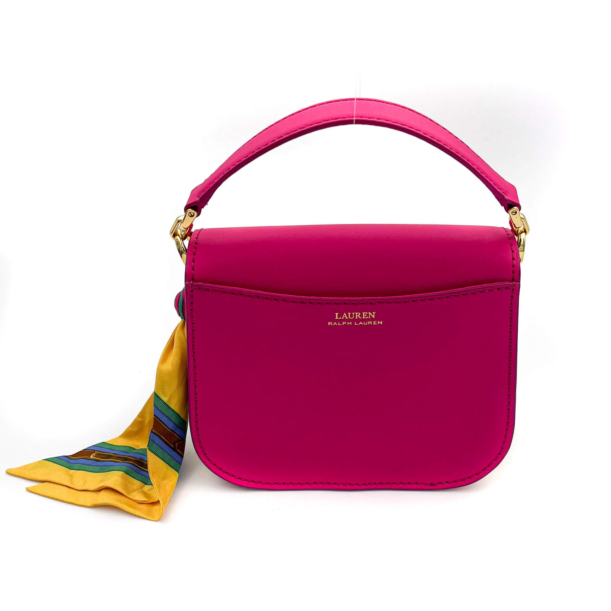 Ralph Lauren Addie Crossbody Pink Leather - Tabita Bags – Tabita Bags with  Love