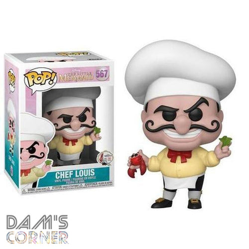 Disney Funko Pop N°567 - Chef Louis, La petite sirène