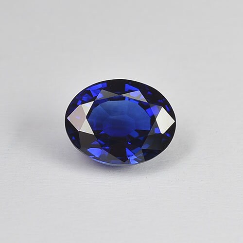 2.34 cts Natural Blue Sapphire Loose Gemstone Oval Cut