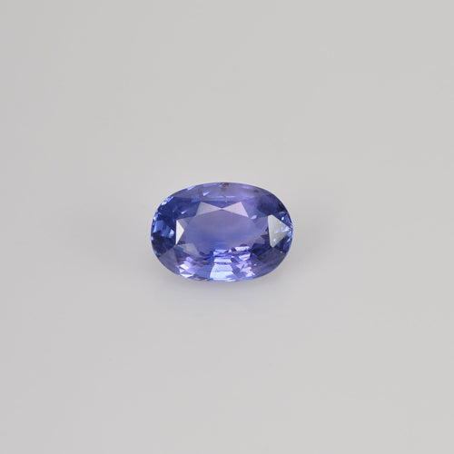 1.59 cts Unheated Natural Blue Sapphire Loose Gemstone Oval Cut Certified