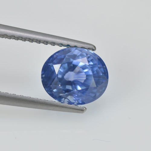 2.71 cts  Natural Blue Sapphire Loose Gemstone Oval Cut