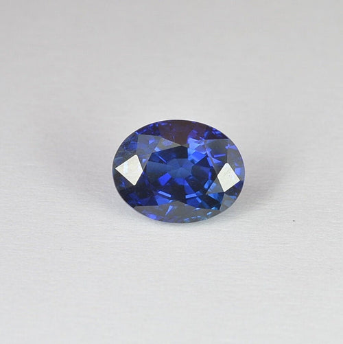 1.97 cts Natural Blue Sapphire Loose Gemstone Oval Cut Certified