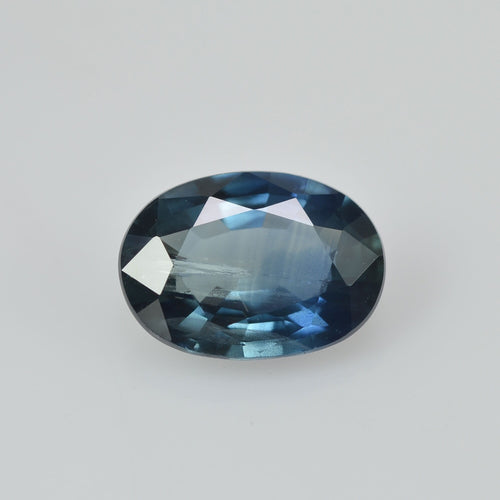 1.21 cts Natural Blue Green Teal Sapphire Loose Gemstone Oval Cut