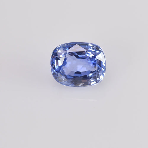 1.16 cts   Natural  Blue Sapphire Loose Gemstone Cushion Cut Certified