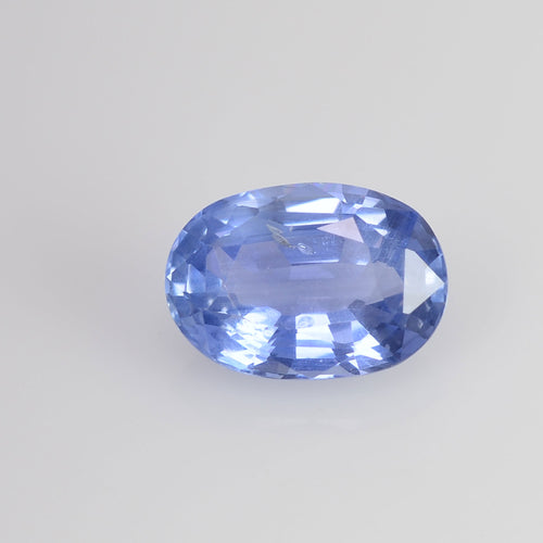 1.43 cts Unheated Natural Blue Sapphire Loose Gemstone Oval Cut