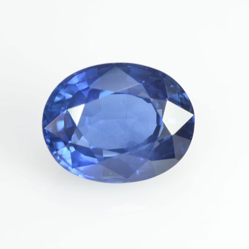 1.50 cts Natural Blue Sapphire Loose Gemstone Oval Cut