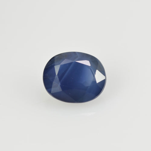 0.66 Cts Natural Blue Sapphire Loose Gemstone Oval Cut