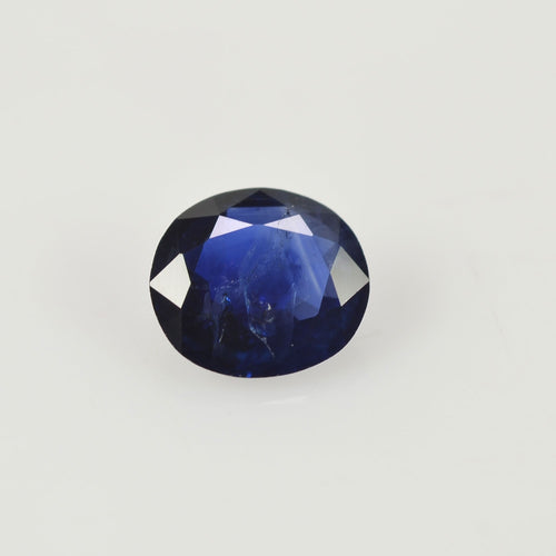 0.50 Cts Natural Blue Sapphire Loose Gemstone Oval Cut