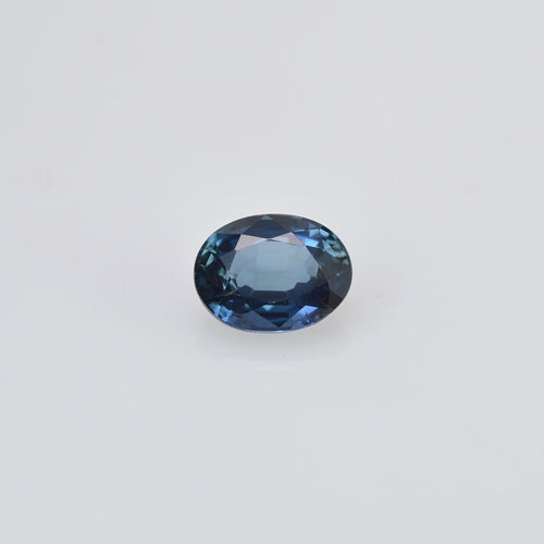 0.56  Cts Natural Blue Sapphire Loose Gemstone Oval Cut