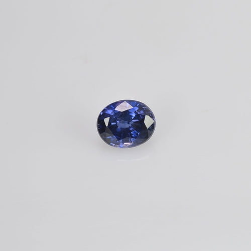 0.49 cts  Natural Blue Sapphire Loose Gemstone Oval Cut