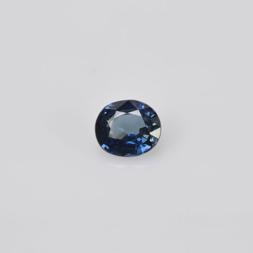 0.63 cts  Natural Blue Sapphire Loose Gemstone Oval Cut