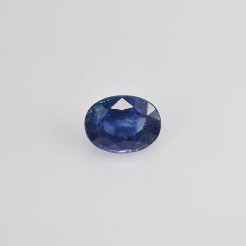 1.05 cts  Natural Blue Sapphire Loose Gemstone Oval Cut