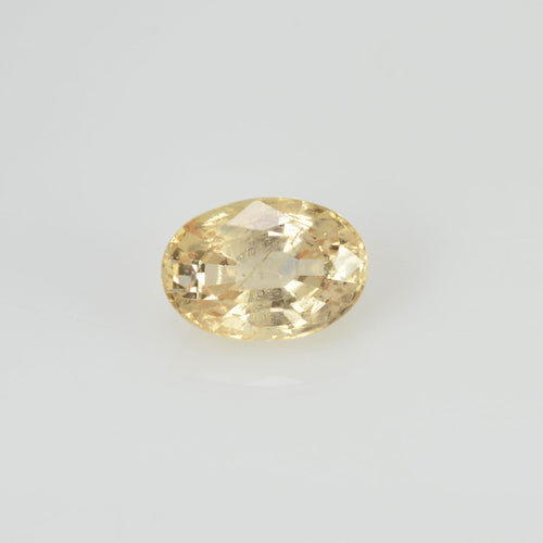 1.10 cts Natural Yellow Sapphire Loose Gemstone Oval Cut