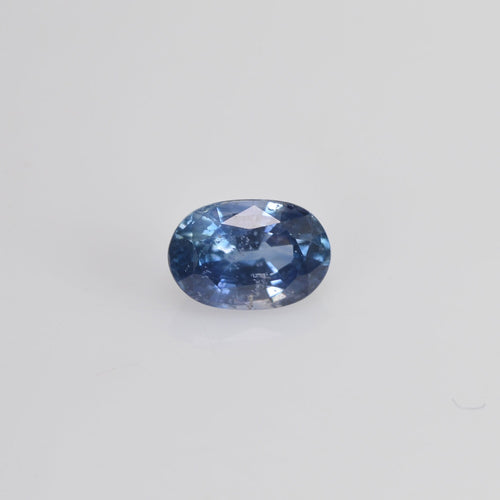 0.72 Cts Natural Blue Sapphire Loose Gemstone Oval Cut