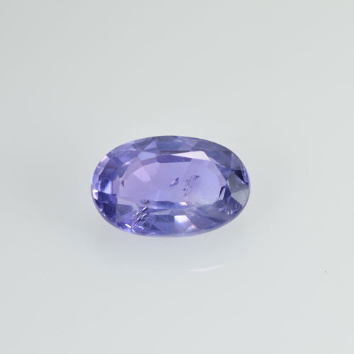 0.61 cts Natural Lavender Sapphire Loose Gemstone Oval Cut