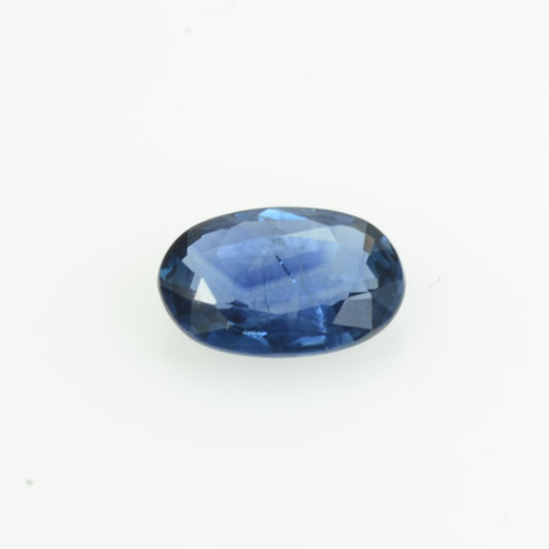 0.46 cts  Natural Blue  Sapphire Loose Gemstone Oval Cut