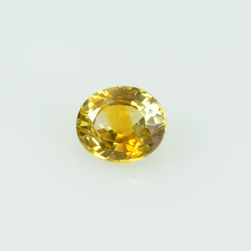 0.46 Cts Natural Yellow Sapphire Loose Gemstone Oval Cut