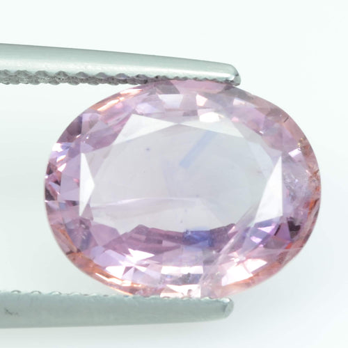 4.98 cts Natural  Pink Sapphire Loose Gemstone oval Cut