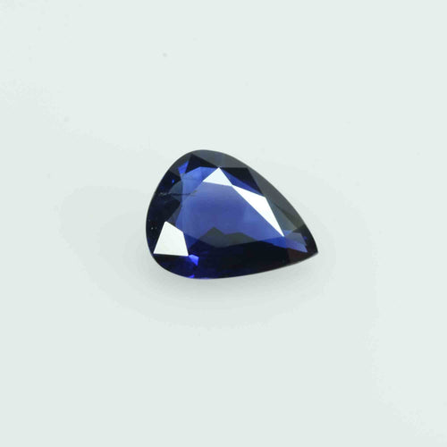 0.56 cts  Natural Blue Sapphire Loose Gemstone Pear Cut