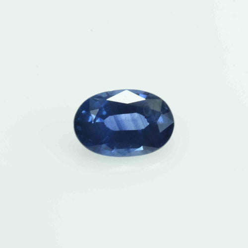 0.82 cts  Natural Blue  Sapphire Loose Gemstone Oval Cut