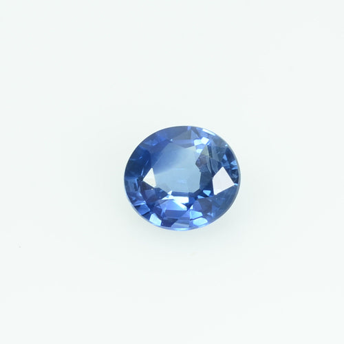 0.56 Cts Natural Blue Sapphire Loose Gemstone Oval Cut