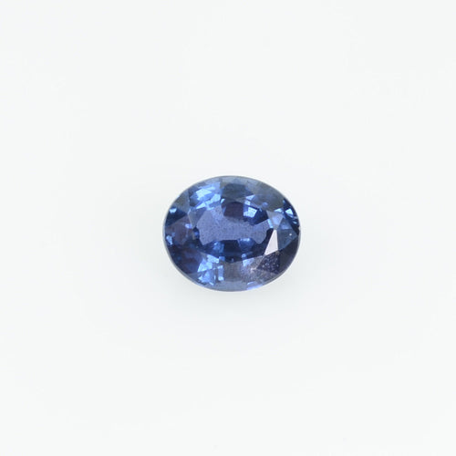 0.40 Cts Natural Blue Sapphire Loose Gemstone Oval Cut