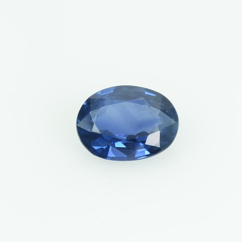 0.67 Cts Natural Blue Sapphire Loose Gemstone Oval Cut