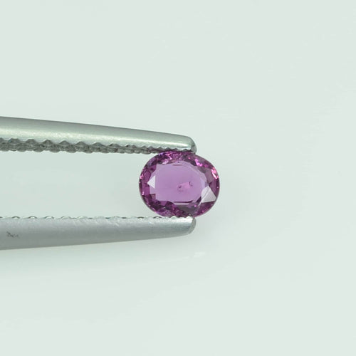 Natural Thai Ruby Loose Gemstone Oval Cut