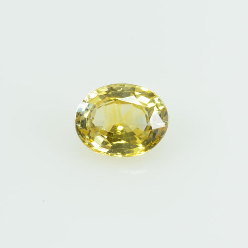 0.42 Cts Natural Yellow Sapphire Loose Gemstone Oval Cut