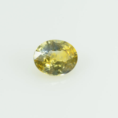 0.45 Cts Natural Yellow Sapphire Loose Gemstone Oval Cut