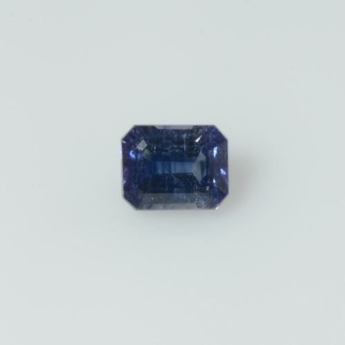 1.17 cts Natural Blue Sapphire Loose Gemstone Emerald Cut